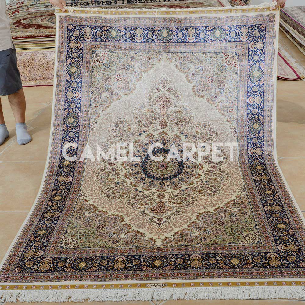 Four Seasons Silk Persian Floral Carpet.jpg